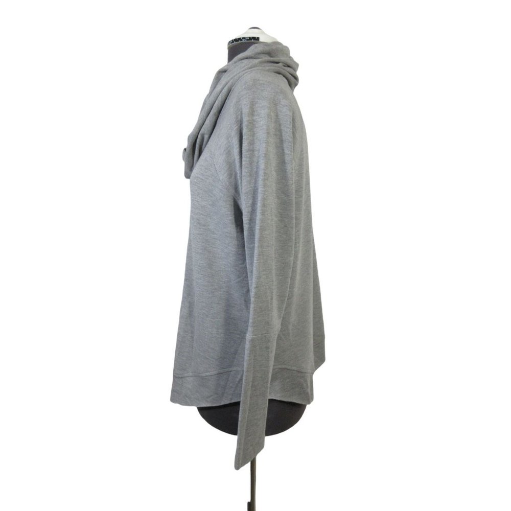Cupio round hem raglan sleeve cowl neck sweater - Picture 2 of 10